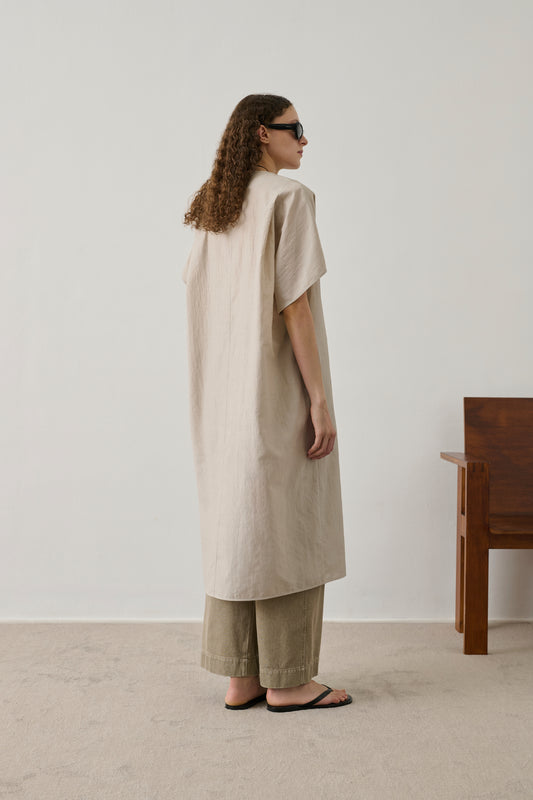 Robe Ilsa - Mastic - Femme