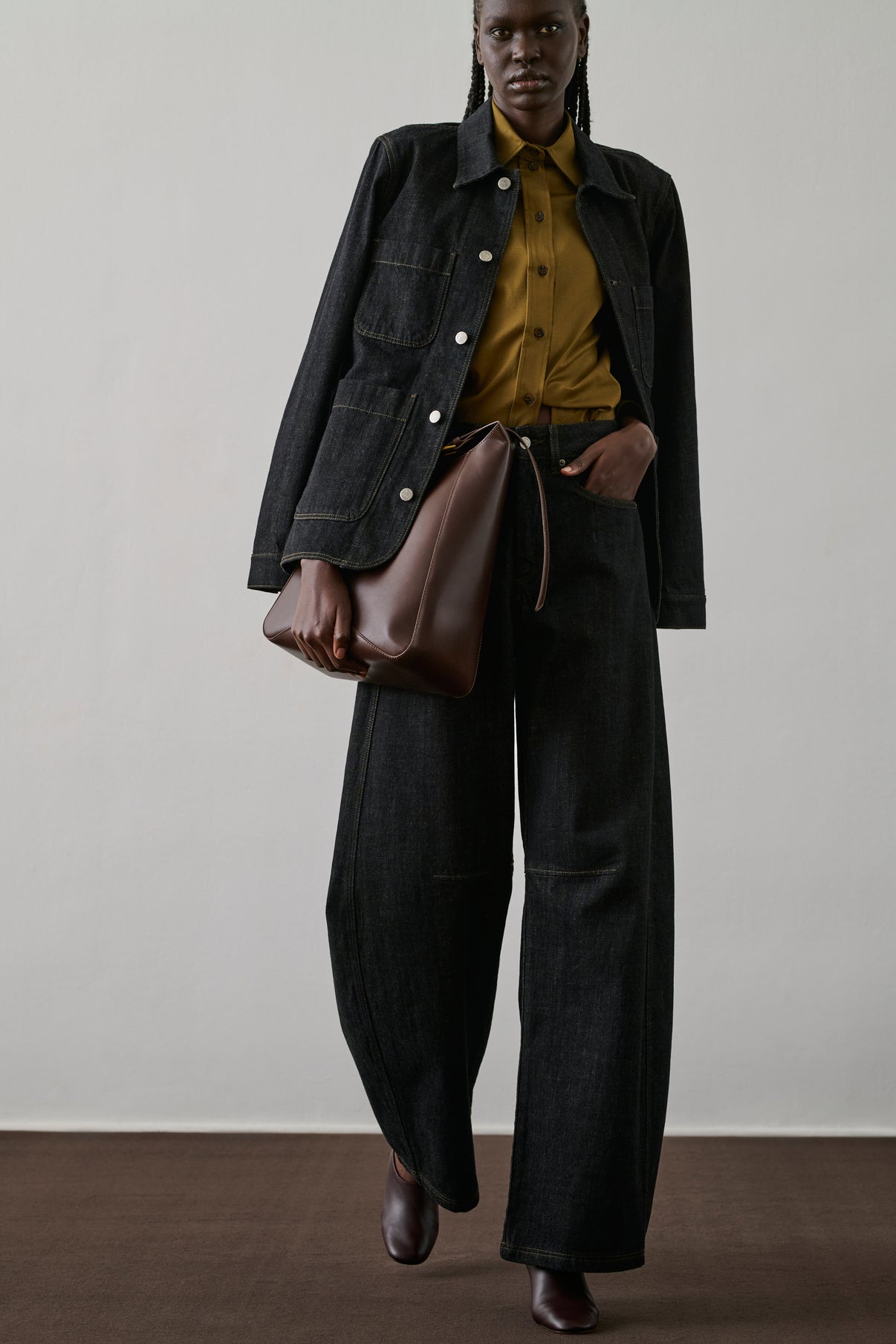 Chemise Faust - Kaki/Bronze - Coton - Femme vue 4