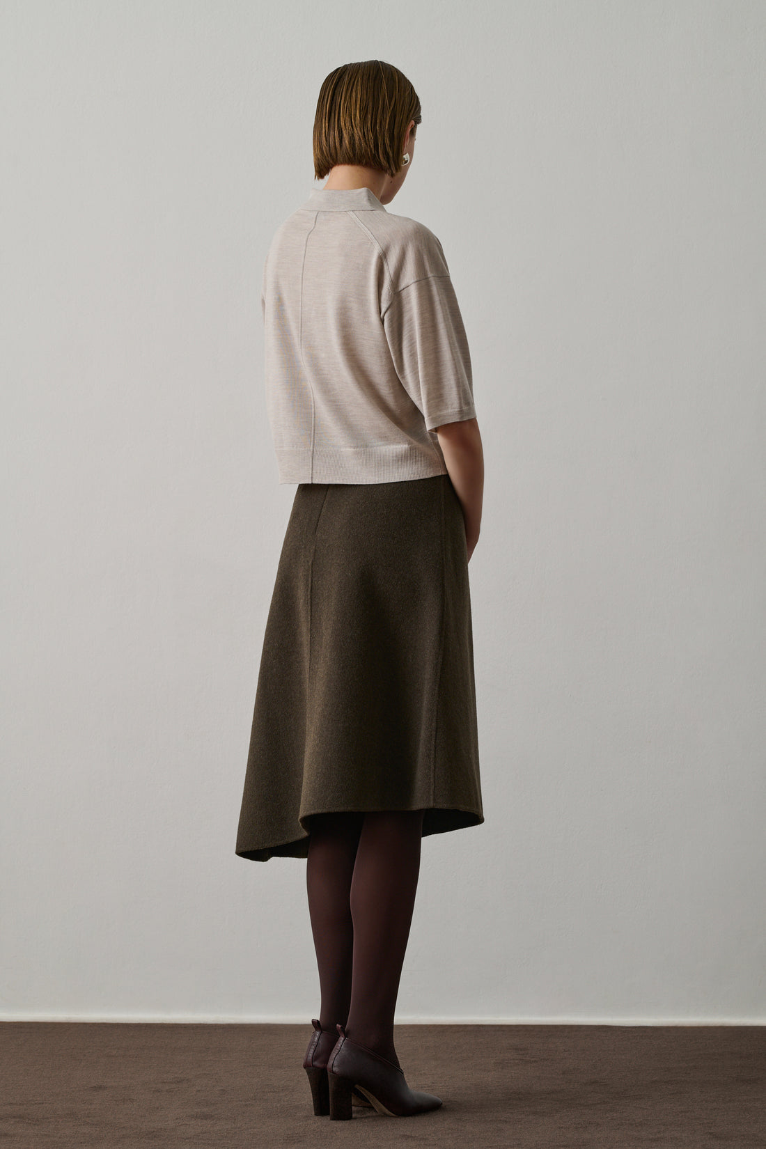 Polo Elton - Blanc Cassé - Laine - Femme